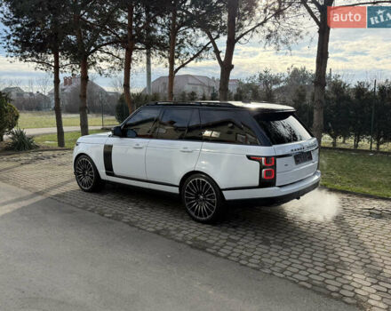 Белый Ленд Ровер Рендж Ровер, объемом двигателя 3 л и пробегом 123 тыс. км за 63000 $, фото 8 на Automoto.ua