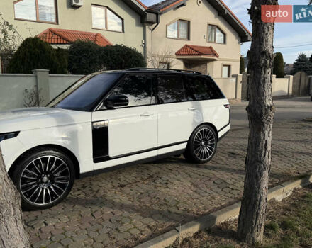 Белый Ленд Ровер Рендж Ровер, объемом двигателя 3 л и пробегом 123 тыс. км за 63000 $, фото 17 на Automoto.ua