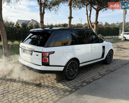 Белый Ленд Ровер Рендж Ровер, объемом двигателя 3 л и пробегом 123 тыс. км за 63000 $, фото 13 на Automoto.ua