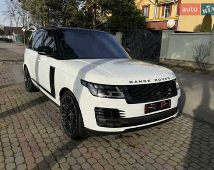 Белый Ленд Ровер Рендж Ровер, объемом двигателя 3 л и пробегом 123 тыс. км за 63000 $, фото 1 на Automoto.ua