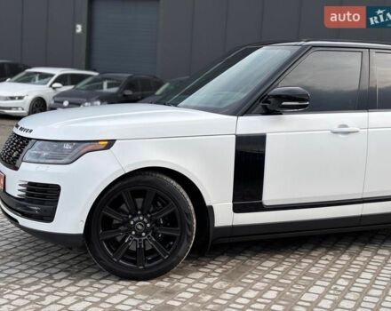 Белый Ленд Ровер Рендж Ровер, объемом двигателя 5 л и пробегом 72 тыс. км за 75990 $, фото 6 на Automoto.ua