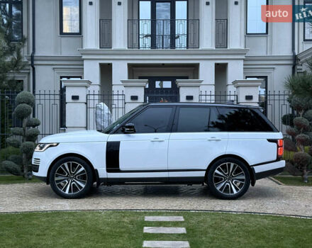 Белый Ленд Ровер Рендж Ровер, объемом двигателя 3 л и пробегом 98 тыс. км за 89000 $, фото 8 на Automoto.ua