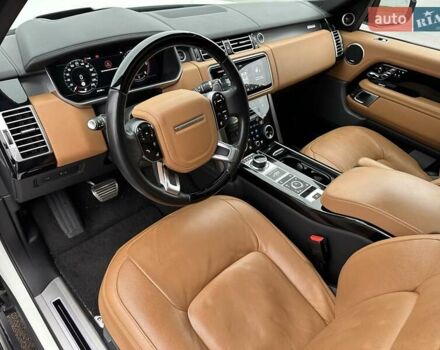 Белый Ленд Ровер Рендж Ровер, объемом двигателя 3 л и пробегом 75 тыс. км за 89900 $, фото 10 на Automoto.ua