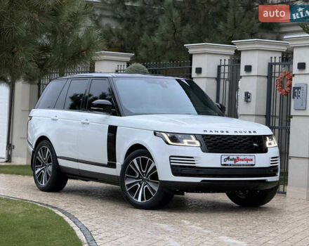 Белый Ленд Ровер Рендж Ровер, объемом двигателя 3 л и пробегом 98 тыс. км за 89000 $, фото 19 на Automoto.ua