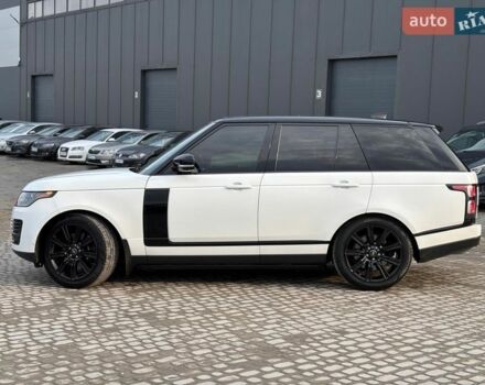 Белый Ленд Ровер Рендж Ровер, объемом двигателя 5 л и пробегом 72 тыс. км за 75990 $, фото 1 на Automoto.ua