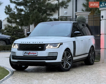 Белый Ленд Ровер Рендж Ровер, объемом двигателя 3 л и пробегом 98 тыс. км за 89000 $, фото 5 на Automoto.ua