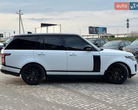Белый Ленд Ровер Рендж Ровер, объемом двигателя 5 л и пробегом 72 тыс. км за 75990 $, фото 11 на Automoto.ua