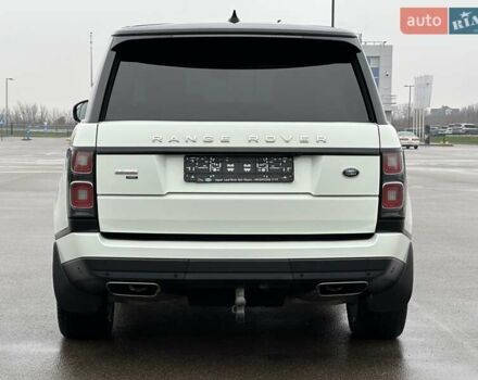 Белый Ленд Ровер Рендж Ровер, объемом двигателя 3 л и пробегом 75 тыс. км за 89900 $, фото 5 на Automoto.ua