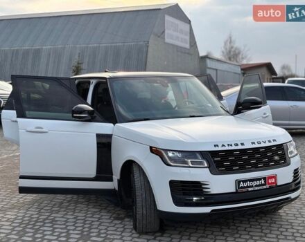 Белый Ленд Ровер Рендж Ровер, объемом двигателя 5 л и пробегом 72 тыс. км за 75990 $, фото 60 на Automoto.ua
