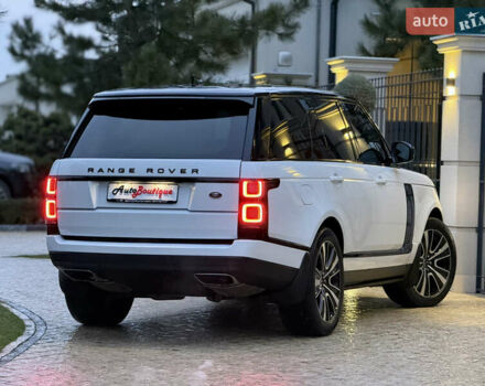 Белый Ленд Ровер Рендж Ровер, объемом двигателя 3 л и пробегом 98 тыс. км за 89000 $, фото 16 на Automoto.ua
