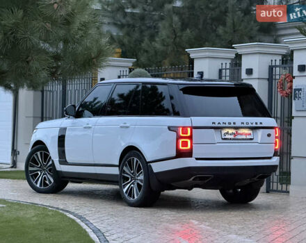 Белый Ленд Ровер Рендж Ровер, объемом двигателя 3 л и пробегом 98 тыс. км за 89000 $, фото 9 на Automoto.ua
