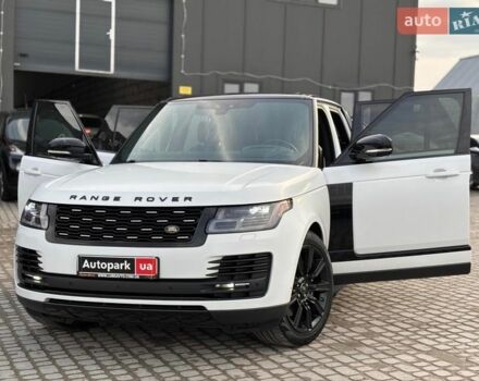 Белый Ленд Ровер Рендж Ровер, объемом двигателя 5 л и пробегом 72 тыс. км за 75990 $, фото 57 на Automoto.ua