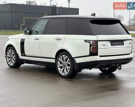 Белый Ленд Ровер Рендж Ровер, объемом двигателя 3 л и пробегом 75 тыс. км за 89900 $, фото 4 на Automoto.ua