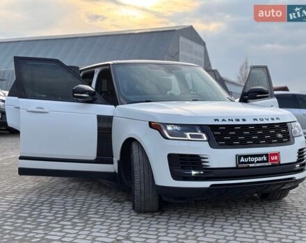 Белый Ленд Ровер Рендж Ровер, объемом двигателя 5 л и пробегом 72 тыс. км за 75990 $, фото 59 на Automoto.ua