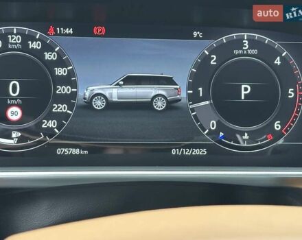 Белый Ленд Ровер Рендж Ровер, объемом двигателя 3 л и пробегом 75 тыс. км за 89900 $, фото 15 на Automoto.ua