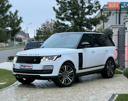 Белый Ленд Ровер Рендж Ровер, объемом двигателя 3 л и пробегом 98 тыс. км за 89000 $, фото 7 на Automoto.ua