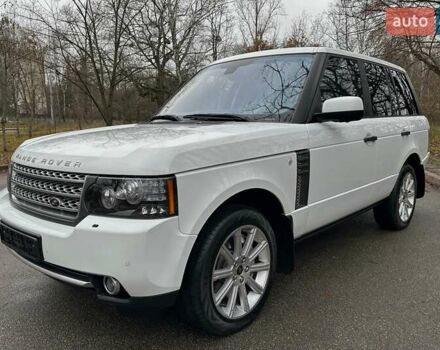 Белый Ленд Ровер Рендж Ровер, объемом двигателя 5 л и пробегом 100 тыс. км за 23500 $, фото 1 на Automoto.ua