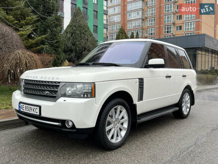 Ленд Ровер Рендж Ровер 2010 в Днепре (Днепропетровске) на Automoto.ua Белый Ленд Ровер Рендж Ровер, объемом двигателя 5 л и пробегом 180 тыс. км за 15999 $, фото 1 на Automoto.ua