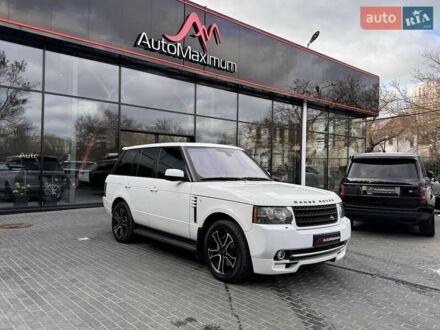 Белый Ленд Ровер Рендж Ровер, объемом двигателя 4.37 л и пробегом 328 тыс. км за 21900 $, фото 1 на Automoto.ua