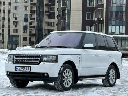 Белый Ленд Ровер Рендж Ровер, объемом двигателя 4.37 л и пробегом 217 тыс. км за 16500 $, фото 1 на Automoto.ua
