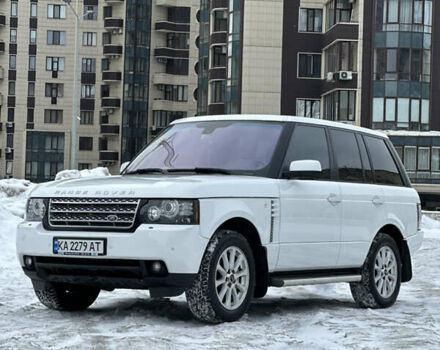Белый Ленд Ровер Рендж Ровер, объемом двигателя 4.37 л и пробегом 217 тыс. км за 16500 $, фото 1 на Automoto.ua