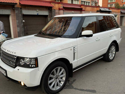 Белый Ленд Ровер Рендж Ровер, объемом двигателя 4.37 л и пробегом 350 тыс. км за 25000 $, фото 1 на Automoto.ua