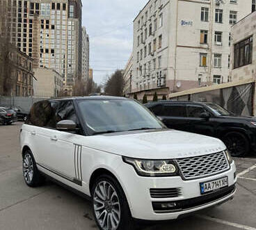 Белый Ленд Ровер Рендж Ровер, объемом двигателя 4.37 л и пробегом 190 тыс. км за 39999 $, фото 1 на Automoto.ua