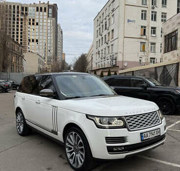 Білий Ленд Ровер Рендж Ровер, об'ємом двигуна 4.37 л та пробігом 190 тис. км за 39999 $, фото 1 на Automoto.ua