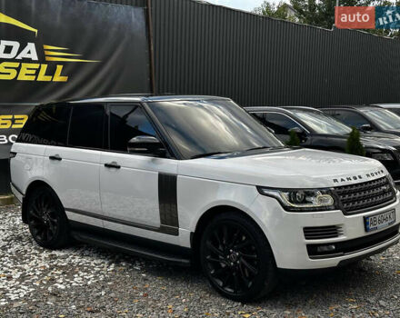 Белый Ленд Ровер Рендж Ровер, объемом двигателя 4.37 л и пробегом 180 тыс. км за 32000 $, фото 1 на Automoto.ua