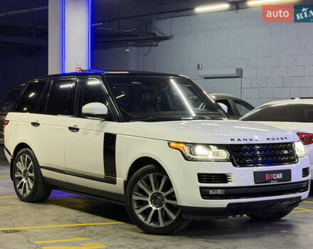 Белый Ленд Ровер Рендж Ровер, объемом двигателя 4.37 л и пробегом 240 тыс. км за 31000 $, фото 1 на Automoto.ua