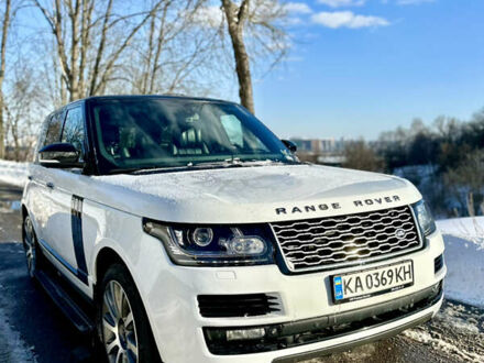 Белый Ленд Ровер Рендж Ровер, объемом двигателя 5 л и пробегом 190 тыс. км за 29000 $, фото 1 на Automoto.ua