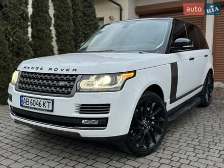 Ленд Ровер Рендж Ровер 2013 в Хмельницком на Automoto.ua Белый Ленд Ровер Рендж Ровер, объемом двигателя 4.4 л и пробегом 157 тыс. км за 36900 $, фото 1 на Automoto.ua