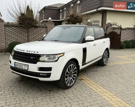 Білий Ленд Ровер Рендж Ровер, об'ємом двигуна 4.4 л та пробігом 130 тис. км за 38500 $, фото 1 на Automoto.ua