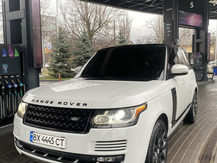 Белый Ленд Ровер Рендж Ровер, объемом двигателя 3 л и пробегом 170 тыс. км за 25500 $, фото 1 на Automoto.ua