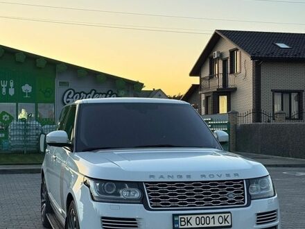 Белый Ленд Ровер Рендж Ровер, объемом двигателя 5 л и пробегом 160 тыс. км за 31999 $, фото 1 на Automoto.ua