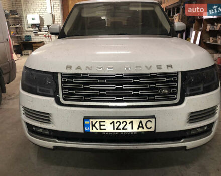 Белый Ленд Ровер Рендж Ровер, объемом двигателя 5 л и пробегом 80 тыс. км за 46000 $, фото 1 на Automoto.ua