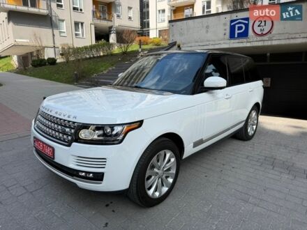 Белый Ленд Ровер Рендж Ровер, объемом двигателя 3 л и пробегом 201 тыс. км за 24400 $, фото 1 на Automoto.ua
