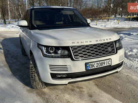 Белый Ленд Ровер Рендж Ровер, объемом двигателя 2.99 л и пробегом 220 тыс. км за 28500 $, фото 1 на Automoto.ua