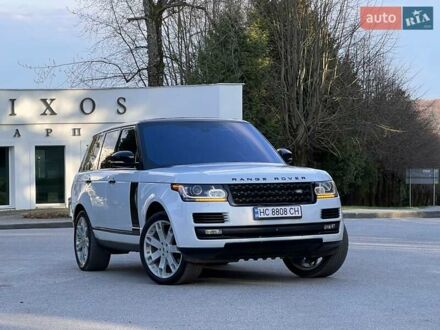Білий Ленд Ровер Рендж Ровер, об'ємом двигуна 3 л та пробігом 120 тис. км за 34999 $, фото 1 на Automoto.ua
