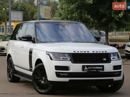 Ленд Ровер Рендж Ровер 2016 в Киеве на Automoto.ua Белый Ленд Ровер Рендж Ровер, объемом двигателя 3 л и пробегом 95 тыс. км за 38900 $, фото 1 на Automoto.ua