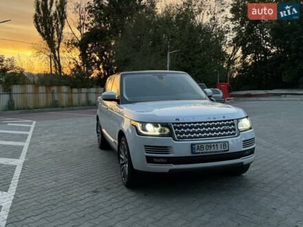 Білий Ленд Ровер Рендж Ровер, об'ємом двигуна 4.37 л та пробігом 150 тис. км за 48000 $, фото 1 на Automoto.ua