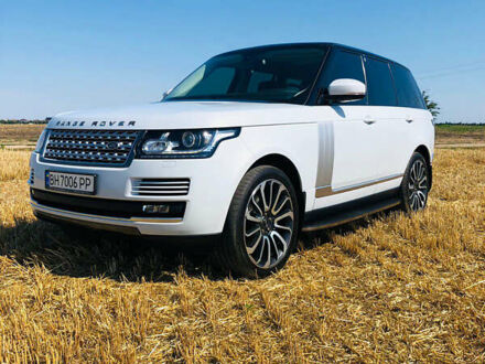 Белый Ленд Ровер Рендж Ровер, объемом двигателя 2.99 л и пробегом 156 тыс. км за 47000 $, фото 1 на Automoto.ua