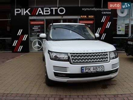 Белый Ленд Ровер Рендж Ровер, объемом двигателя 3 л и пробегом 154 тыс. км за 31900 $, фото 1 на Automoto.ua