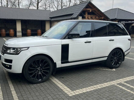 Білий Ленд Ровер Рендж Ровер, об'ємом двигуна 3 л та пробігом 170 тис. км за 44500 $, фото 1 на Automoto.ua