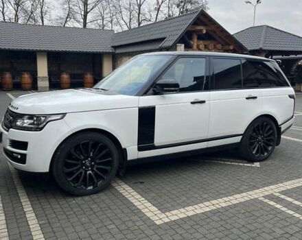 Белый Ленд Ровер Рендж Ровер, объемом двигателя 3 л и пробегом 170 тыс. км за 44500 $, фото 1 на Automoto.ua