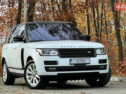 Білий Ленд Ровер Рендж Ровер, об'ємом двигуна 3 л та пробігом 197 тис. км за 34999 $, фото 1 на Automoto.ua