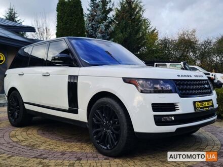Ленд Ровер Рендж Ровер 2016 в Львове на Automoto.ua Белый Ленд Ровер Рендж Ровер, объемом двигателя 3 л и пробегом 116 тыс. км за 39800 $, фото 1 на Automoto.ua
