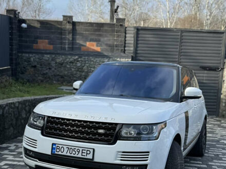 Ленд Ровер Рендж Ровер 2016 в Днепре (Днепропетровске) на Automoto.ua Белый Ленд Ровер Рендж Ровер, объемом двигателя 3 л и пробегом 121 тыс. км за 32900 $, фото 1 на Automoto.ua
