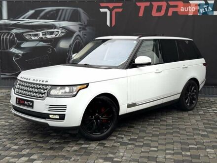 Белый Ленд Ровер Рендж Ровер, объемом двигателя 3 л и пробегом 173 тыс. км за 27900 $, фото 1 на Automoto.ua