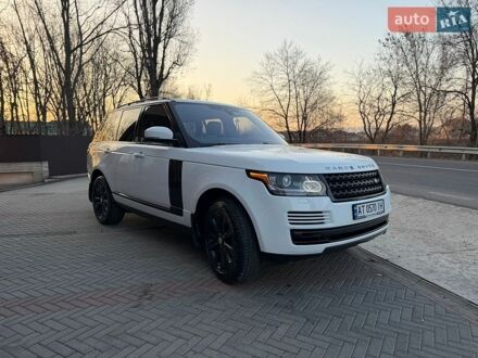 Белый Ленд Ровер Рендж Ровер, объемом двигателя 2.99 л и пробегом 110 тыс. км за 45000 $, фото 1 на Automoto.ua